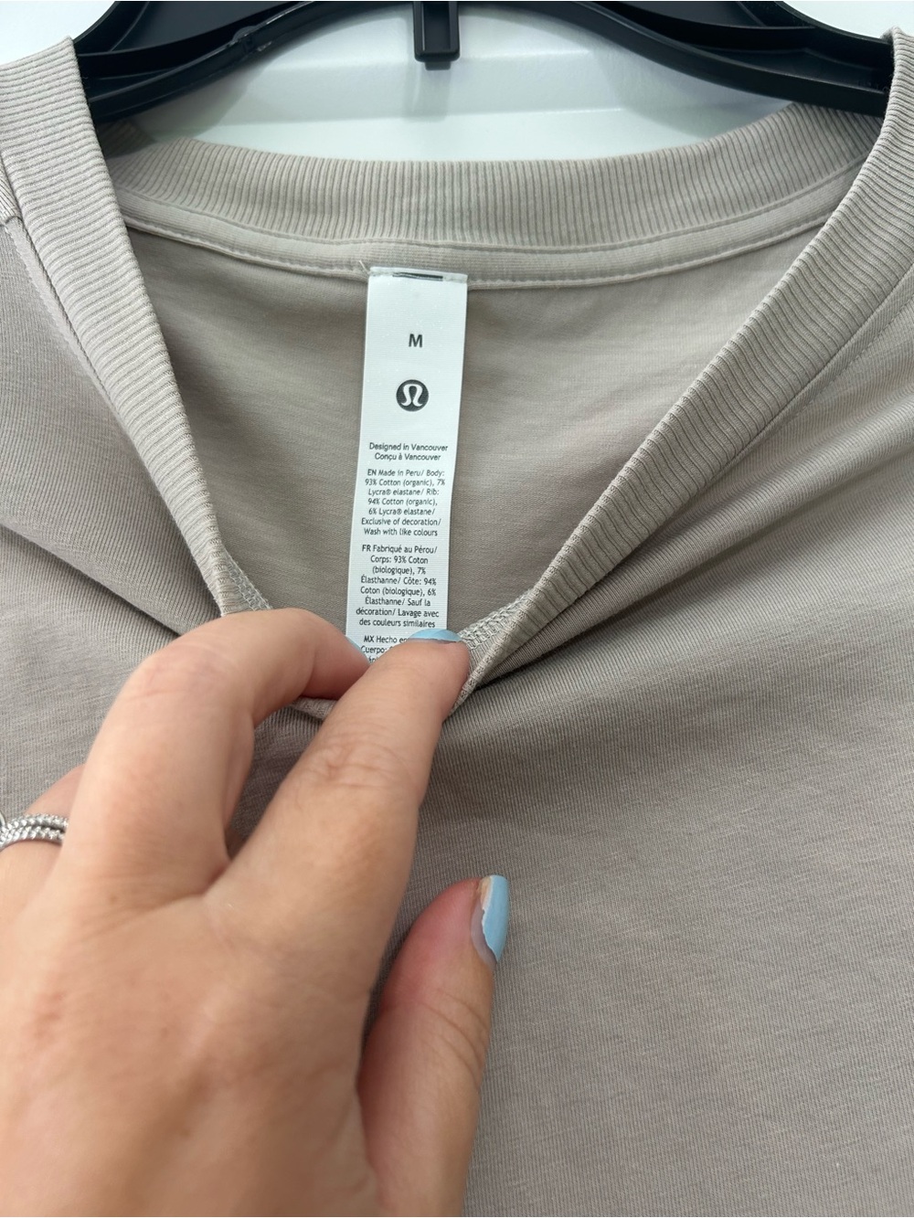 Lululemon All Yours Organic Cotton Cropped T-Shirt - Picture 3 of 8